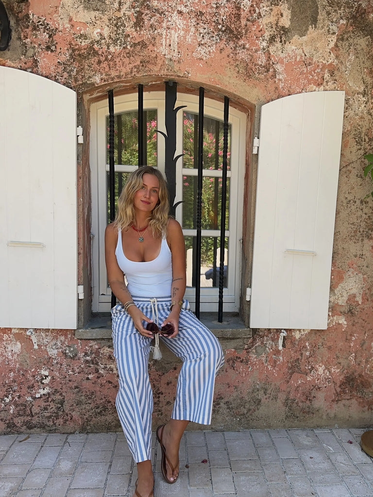 Baby Blue One-Piece Uza Swimwear