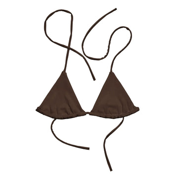 Espresso Bikini Top Uza Swimwear