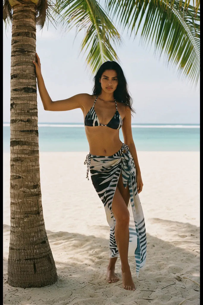 Zebra Bikini Set Uza Swimwear